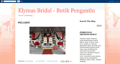 Desktop Screenshot of elymasbridal.blogspot.com