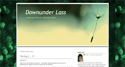 Desktop Screenshot of downunder-lass.blogspot.com