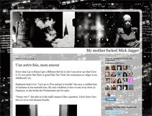 Tablet Screenshot of mymotherfuckedmickjagger.blogspot.com