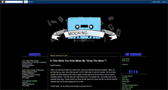 Desktop Screenshot of mockingmusic.blogspot.com