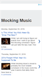 Mobile Screenshot of mockingmusic.blogspot.com