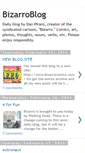 Mobile Screenshot of bizarrocomic.blogspot.com