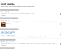Tablet Screenshot of carolcassella.blogspot.com