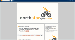 Desktop Screenshot of northstarcyclecourier.blogspot.com