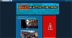 Desktop Screenshot of educationactionlondon.blogspot.com