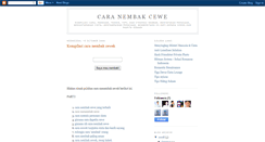Desktop Screenshot of caranembak.blogspot.com