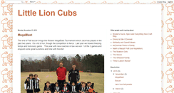 Desktop Screenshot of littlelioncub.blogspot.com