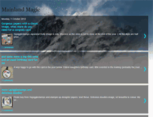 Tablet Screenshot of mainland-magic.blogspot.com
