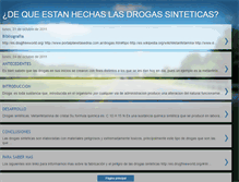 Tablet Screenshot of drogas-sinteticas-dulcemonter.blogspot.com