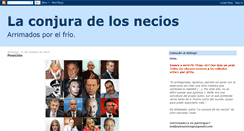 Desktop Screenshot of conjuradenecias.blogspot.com