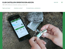 Tablet Screenshot of castellonorientacion.blogspot.com