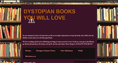 Desktop Screenshot of dystopianbooksyouwilllove.blogspot.com