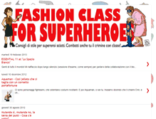 Tablet Screenshot of fashionclass4superheroes.blogspot.com