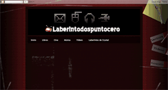 Desktop Screenshot of laberintodospuntocero.blogspot.com