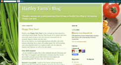 Desktop Screenshot of hartley-farm.blogspot.com