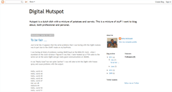 Desktop Screenshot of digitalhutspot.blogspot.com