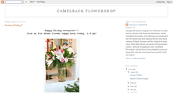 Desktop Screenshot of camelbackflowershop.blogspot.com