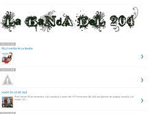 Tablet Screenshot of labandadel204.blogspot.com