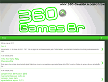 Tablet Screenshot of 360-gamesbr.blogspot.com