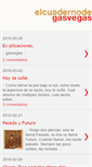 Mobile Screenshot of elcuadernodegasvegas.blogspot.com