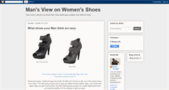 Desktop Screenshot of mansviewonwomensshoes.blogspot.com