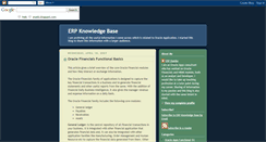 Desktop Screenshot of erpkb.blogspot.com