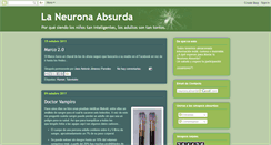 Desktop Screenshot of neuronaabsurda.blogspot.com