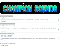Tablet Screenshot of champion-sounds.blogspot.com