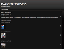 Tablet Screenshot of imagenycarteleria.blogspot.com
