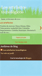 Mobile Screenshot of losartefactostecnologicos.blogspot.com