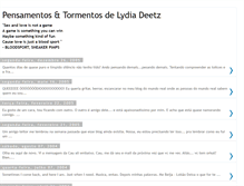 Tablet Screenshot of lydiadeetz.blogspot.com