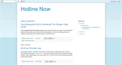 Desktop Screenshot of hotlinenow.blogspot.com