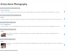 Tablet Screenshot of kristamariephotography.blogspot.com