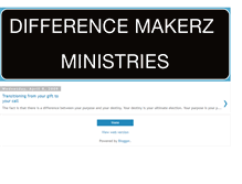 Tablet Screenshot of differencemakerzblog.blogspot.com
