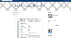 Desktop Screenshot of chinchincheers.blogspot.com