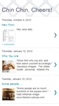 Mobile Screenshot of chinchincheers.blogspot.com