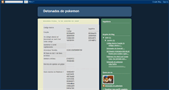 Desktop Screenshot of detonadosdopokemon.blogspot.com