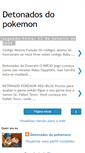 Mobile Screenshot of detonadosdopokemon.blogspot.com
