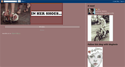 Desktop Screenshot of inhershoes-pika.blogspot.com