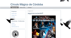 Desktop Screenshot of circulomagicodecordoba.blogspot.com