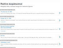 Tablet Screenshot of positiveacquiescence.blogspot.com