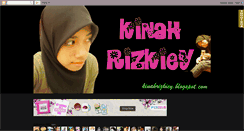 Desktop Screenshot of kinahrizkiey.blogspot.com