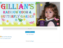 Tablet Screenshot of gilliansrainbowroom.blogspot.com