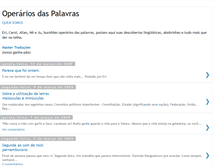 Tablet Screenshot of operariosdaspalavras.blogspot.com