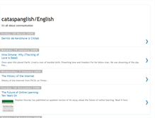 Tablet Screenshot of cataspanglish.blogspot.com