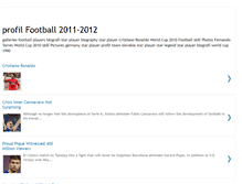 Tablet Screenshot of player-football-biografi.blogspot.com
