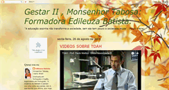 Desktop Screenshot of gestarmonsenhortabosa.blogspot.com