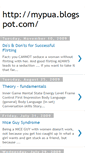 Mobile Screenshot of mypua.blogspot.com