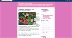 Desktop Screenshot of diabetesawareness.blogspot.com