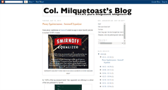 Desktop Screenshot of colmilquetoast.blogspot.com